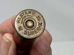 Assorted shotgun shells to include Winchester, Remington, and more, 16 ga, 23 rounds, see pictures for details.