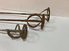 Drill stirring wands, three pieces, see pictures for details.