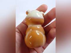 Fenton Baby Bear Figurine with Box