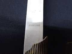 Vintage Sword with Scabbard - Blade Length in photos.