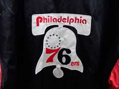 Philadelphia 76ers Hardwood Classics NBA Jacket - G-III Carl Banks - XXL