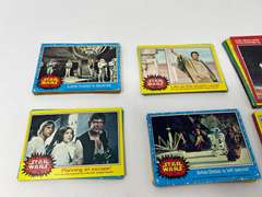 Vintage Star Wars trading cards, see pictures for details.