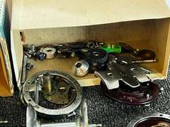 Assorted reel parts, see pictures for details.