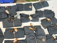 REI unisex Crew Sweatshirt Earth Co-Op, blue, small, 19 pieces, see pictures for details.