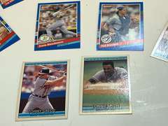 Small container of unsearched sports cards, see pictures for details.