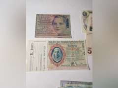 VARIOUS FOREIGN BANK NOTES