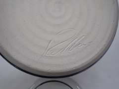 Signed Pottery Covered Casserole Dish