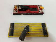 Drywall pole sanding pad heads, two pieces, see pictures for details.