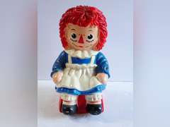 Raggedy Ann Coin Bank 1972