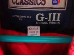 Philadelphia 76ers Hardwood Classics NBA Jacket - G-III Carl Banks - XXL