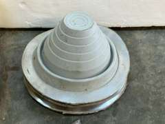 Mystery lot of assorted household goods to include return vent cover, fasteners, alarm clock projector, floor register, and much more. See pictures for details.