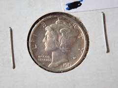 1917-D MERCURY DIME