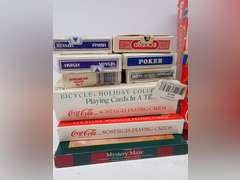 Collection of Vintage Playing Cards incl Coca Cola