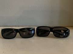 2 PAIR NICE POLAR SHIELD SUNGLASSES - DINETTE