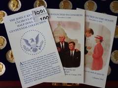 KENNEDY UNCIRCULATED HALF DOLLAR CENTENNIAL COLLECTION