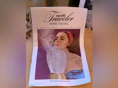 VINTAGE "SANDA TRAVELER HOME FACIAL" WITH CASE - BLUE BEDROOM