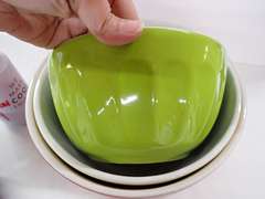 Complete Kitchen Colorful Ceramic Mixing Bowls - Set of 4