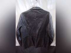 Excelled Collection Black Leather Jacket - Size XL