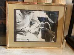 8 VINTAGE DENTIST FRAMED PRINTS (VARIOUS SIZES) - DINING ROOM