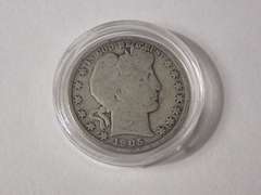 1905-S BARBER HALF DOLLAR COIN