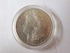 1881-S MORGAN SILVER DOLLAR COIN