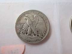 1942 & 1943 WALKER HALF DOLLAR COINS