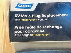 RV male plug replacements, still in original packaging, set of two, see pictures for details.
