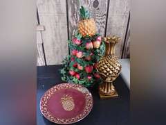 Pineapple Home Decor Lot