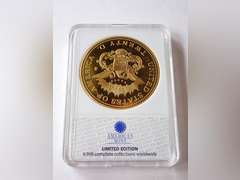 AMERICAN MINT 1849 LIBERTY HEAD DOUBLE EAGLE REPLICA $20 PROOF COIN - SEE PHOTOS FOR DETAILS