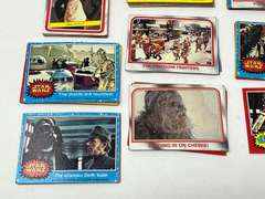 Star Wars trading cards, see pictures for details.