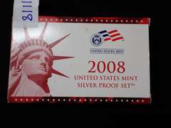 2008 U.S. MINT SILVER PROOF SET
