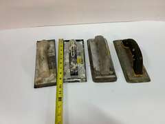 Grout floats, four pieces, see pictures for details.