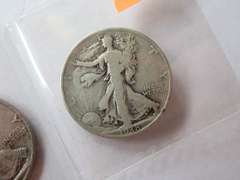 1946-D & 1938 WALKER HALF DOLLAR COINS