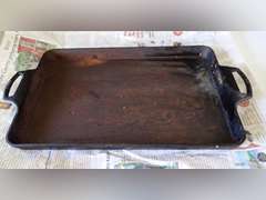 Lodge Cast Iron Griddle - Needs Cleaning