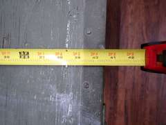 Vintage Military Drab Footlocker Trunk with US Military Sleeping Bag - Measurements in photos.