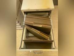 2 DRAWER LETTER SIZE FILING CABINET - CONFERENCE BUILDING