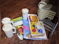 Assorted Household and Kitchen Items