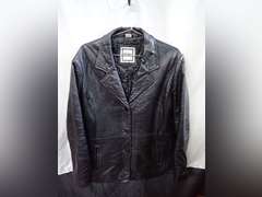 Excelled Collection Black Leather Jacket - Size XL