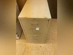 2 DRAWER LETTER SIZE FILING CABINET - CONFERENCE BUILDING