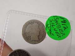 1912 & 1914-D BARBER DIMES