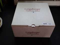 Longaberger American Eagle 1 1/2 Quart Covered Casserole