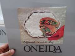 Lot of Oneida Chippendale Sandwich Trays and Irvinware Round Gallery Trays