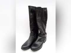 Croft & Barrow Black Knee-High Boots-See photos for size.