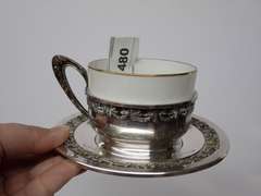 Silver Plated Tea Set with Serving Dishes and Tudor Plate Cutlery