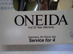 Oneida Stainless 20-Piece Cutlery Set - Service for 4
