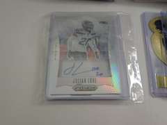 UNSEARCHED FOOTBALL SPORTS CARDS-INCLUDES AUTO AND PATCH RELICS