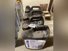 (4) 1 GALLON JUGS KOMATSU COOLANT - PARTS