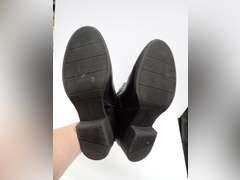 Croft & Barrow Black Knee-High Boots-See photos for size.