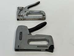 Arrow and Stanley staplers, two pieces, see pictures for details.