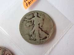 1943-D & 1934 WALKER HALF DOLLAR COINS